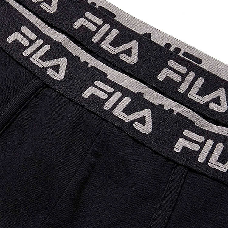 Lenjerie Fila UW BOXER 2 PACK ELASTIC S Negru Barbati photo 3