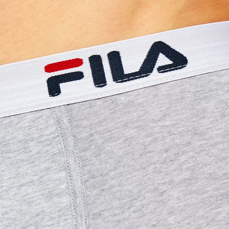 Трусы мужские боксер Fila UW MAN BOXER 2 PACK ELASTIC WITH LOGO