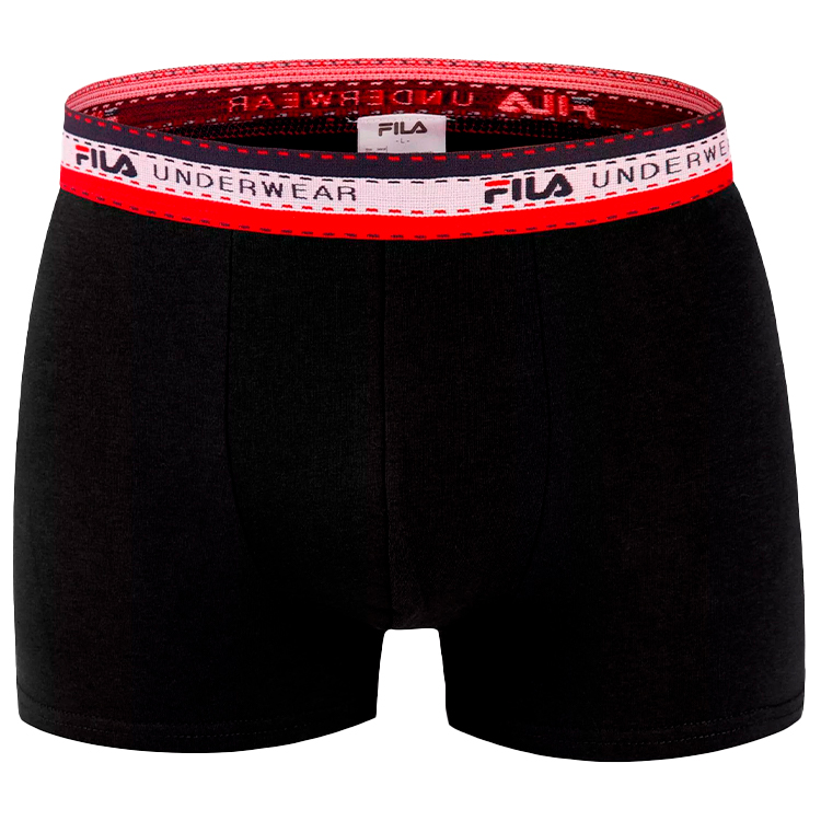 Boxeri Fila UW MAN BOXER WITH  UNDERWEAR LOGO  M Negru Barbati photo 3