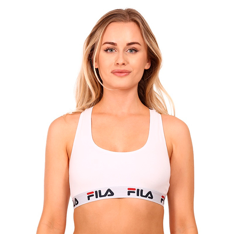 Top Fila W Bra L Alb Femei photo 2