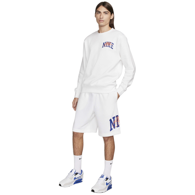 Sorti de bărbați Nike M CLUB FT SHORT ARCH GX S Alb photo 3