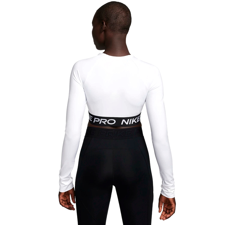 Толстовка Nike PRO DF 365 CROP LS S Белый Женский photo 5