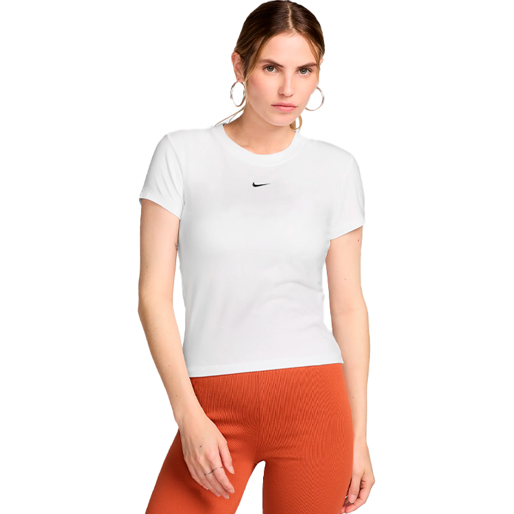 Tricou Nike W NSW NK CHLL KNT MD CRP L Alb Femei photo 2
