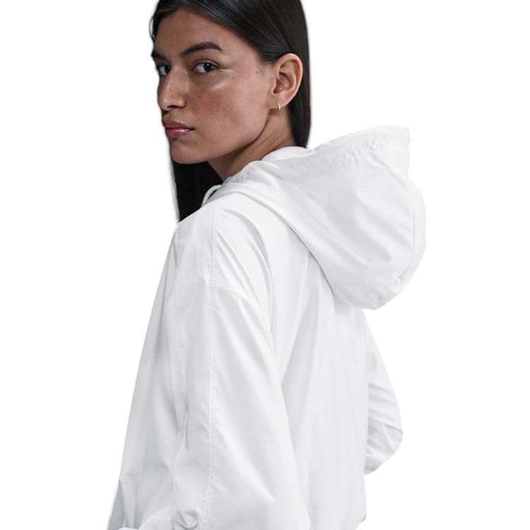 Hanorac Nike W NSW ESSNTL UV WVN JKT HD L Alb Femei photo 2