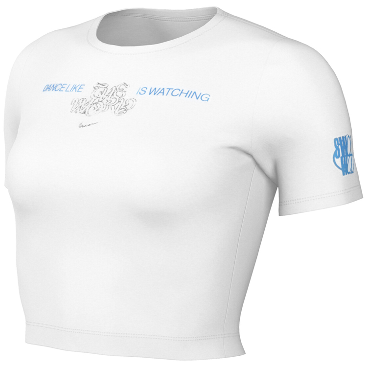 Tricou Nike W NSW TEE DANCE SS OLY XS Alb Femei photo 2