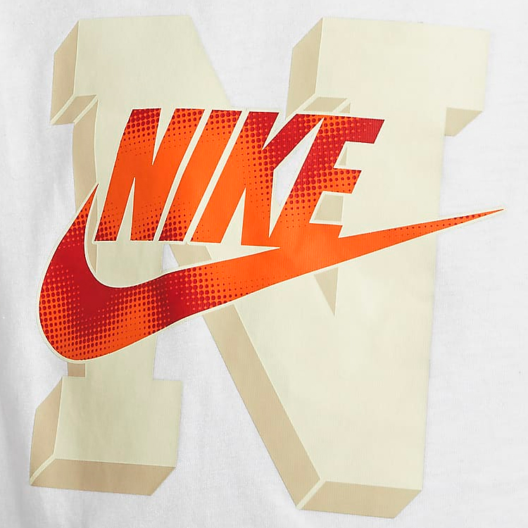 Tricou Nike K NSW TEE FUTURA HBR SSNL / Barbati / S / Alb photo 5