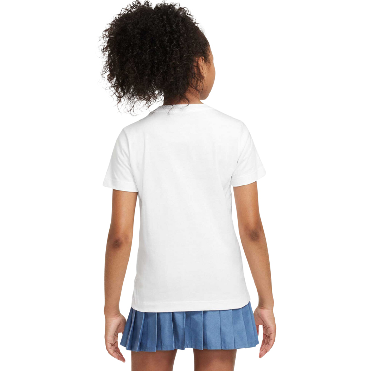 Tricou Nike K NSW TEE BOXY 1 FUTURA / Barbati / L / Alb photo 4