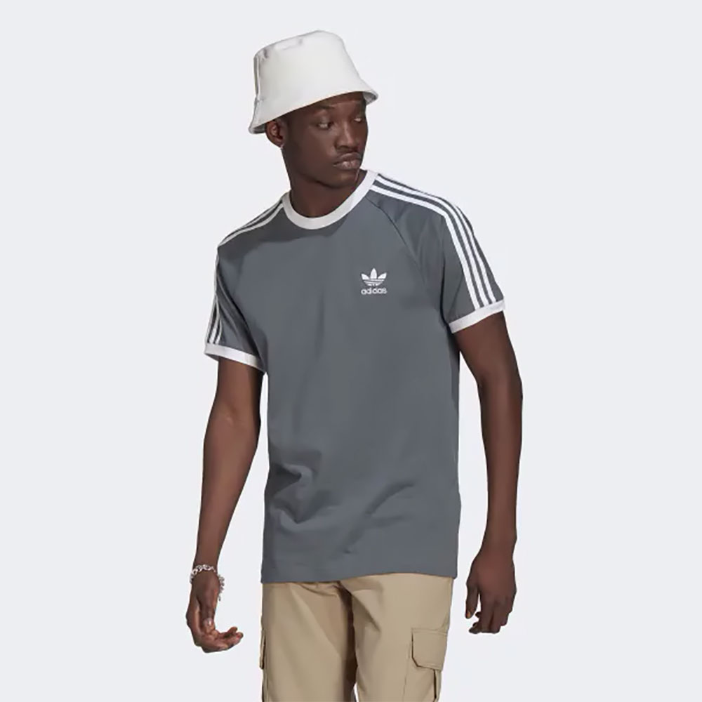 Футболка мужская Adidas 3-STRIPES TEE S Серый photo 2