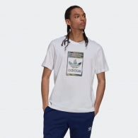 Tricou Adidas CAMO INFILL TEE     WHITE thumbnav 2