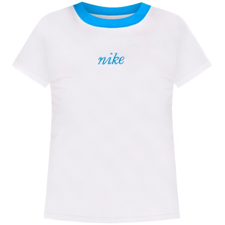 Tricou Nike W NSW NK CHLL KNT MD CRP WRS XS Alb Femei photo 2