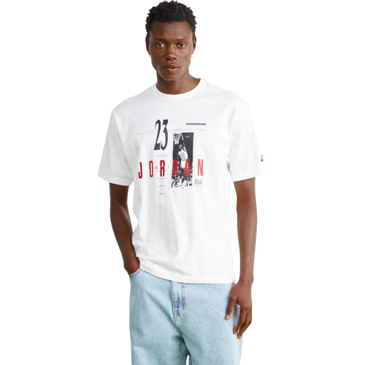 Футболка мужская Nike M J REISSUE GX SS CREW XS Белый photo 3