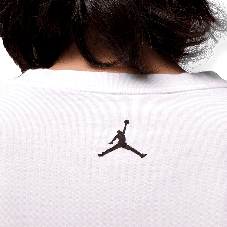 Tricou bărbătesc Nike M J BRAND JAM 85 SS CREW XXL Alb photo 2