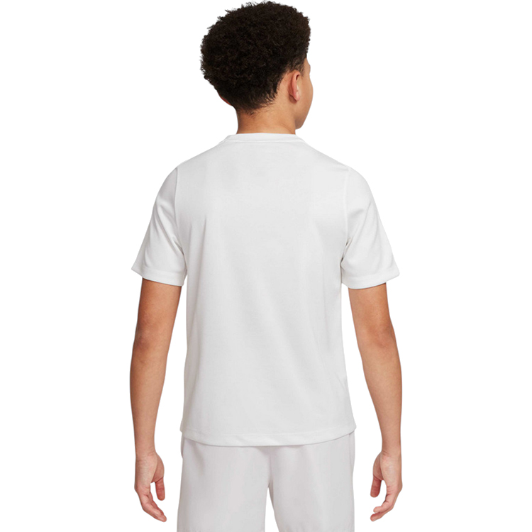 Футболка Nike B NK DF MULTI SS TOP LBR HTHR XS Белый Мужской photo 3
