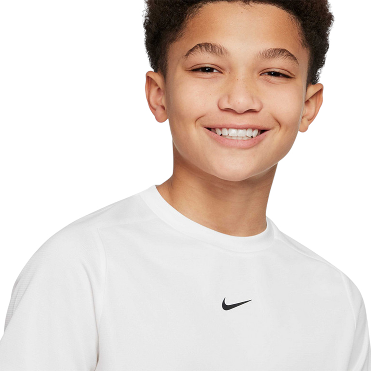Футболка Nike B NK DF MULTI SS TOP LBR HTHR XS Белый Мужской photo 4