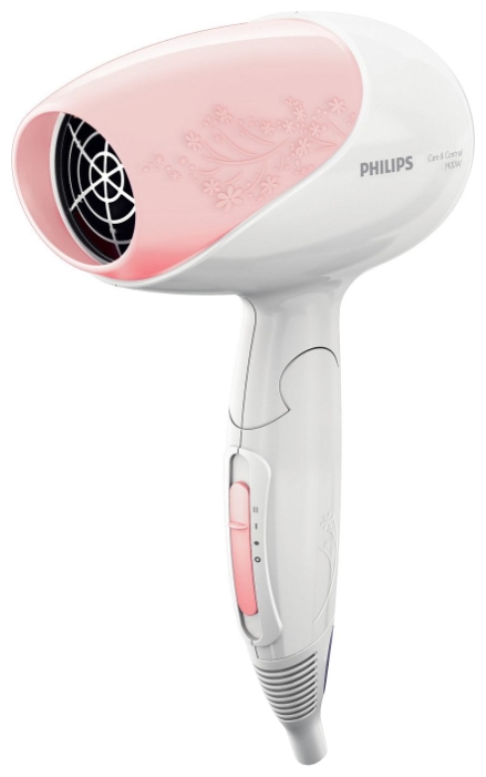 Фен Philips HP 8116/00 1400W Белый с розовым photo 1