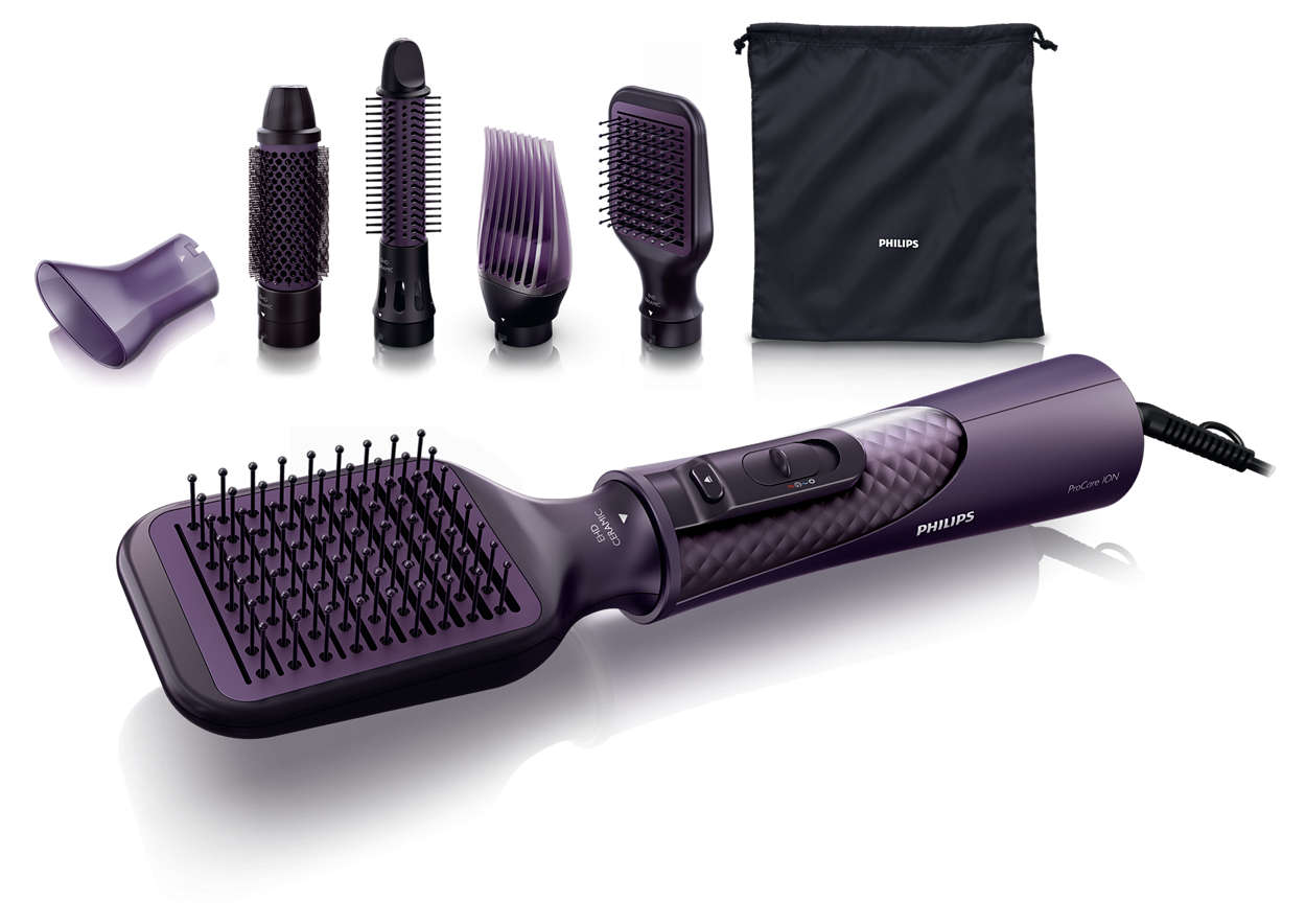 Фен-щетка Philips HP865600 Фиолетовый 1000 Вт  photo 5
