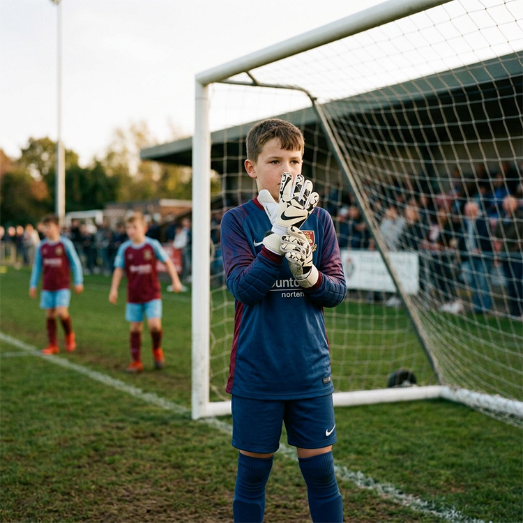 Manusi de portar Nike NK GK MATCH JR Alb-negru photo 3