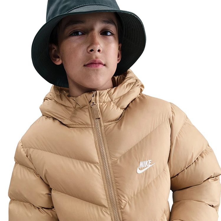 Scurta Nike K NSW TF ADP PUFFER S Bej Unisex photo 3