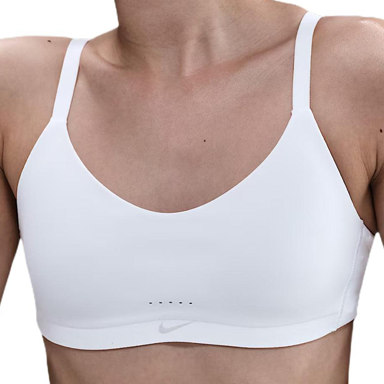 Bra sportive Nike G NK ALATE BRA L Alb Femei photo 4