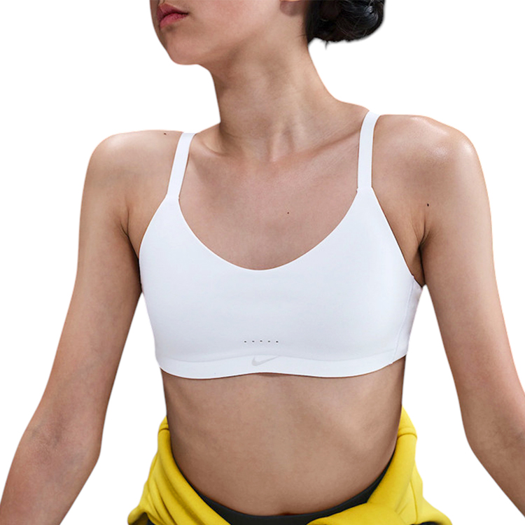 Bra sportive Nike G NK ALATE BRA L Alb Femei photo 7
