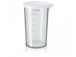 Блендер Philips HR1602, 500 мл, 550 Вт, 1 скоростей, Белый  thumbnav 5