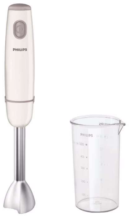 Blender Philips HR1604, 500  ml, 550 W, 1 trepte viteza, Alb 
