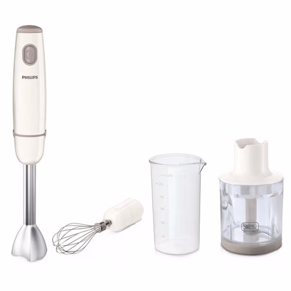 Blender Philips HR1607, 700 ml, 550 W, 1 trepte viteza, Alb 