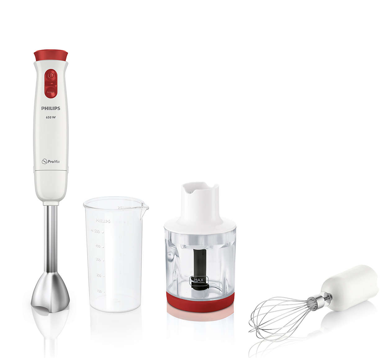 Blender Philips HR1625/00, 650 W, 2 trepte viteza, Alb photo 1