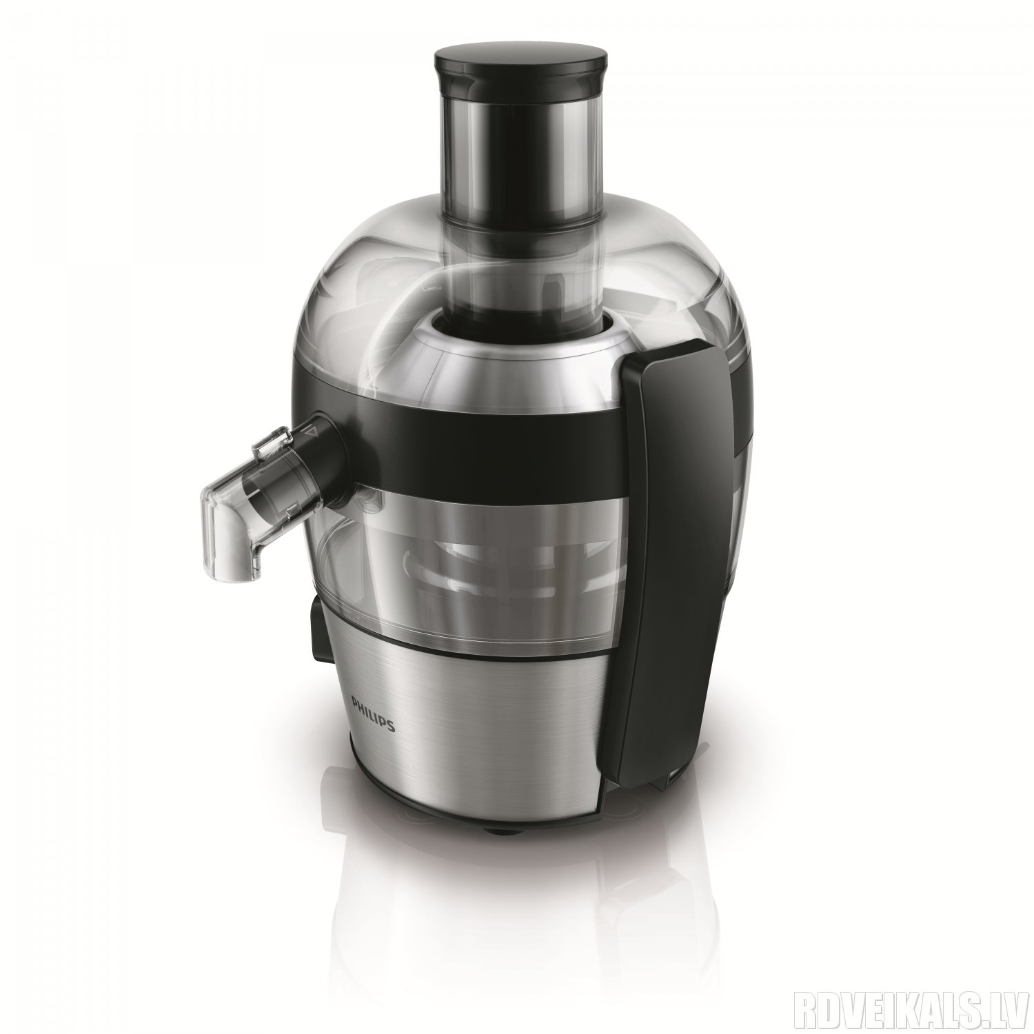 Соковыжималка центробежная Philips HR1836/00, 0.50 л, 500 Вт, 1 скоростей, Серый с черным photo 1
