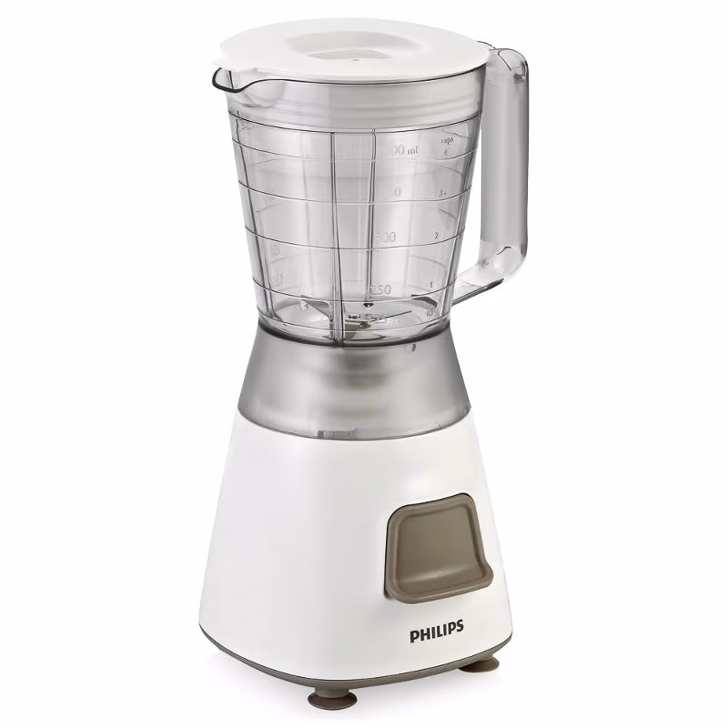 Blender Philips HR2052, 750 ml, 350 W, 2 trepte viteza, Alb 