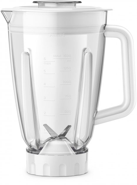 Blender Stationar Philips HR222400 Alb / 3 viteze / ml photo 5