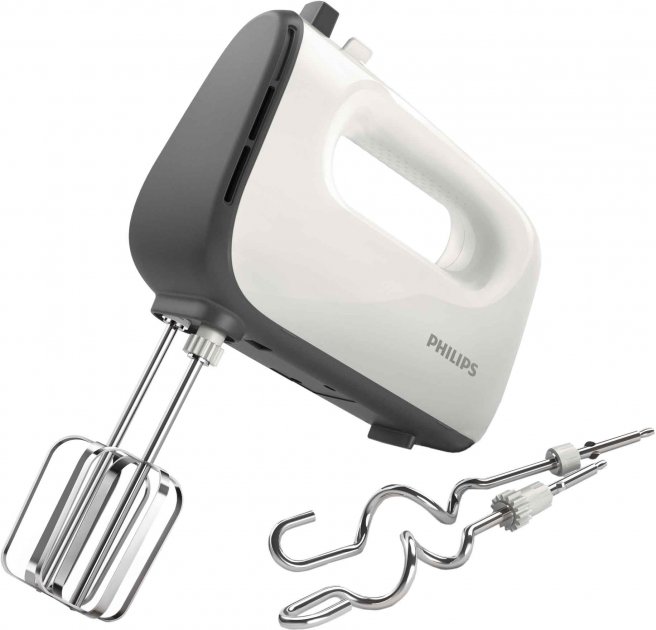 Миксер Ручной Philips HR374000 / 5 скоростей / Белый photo 1