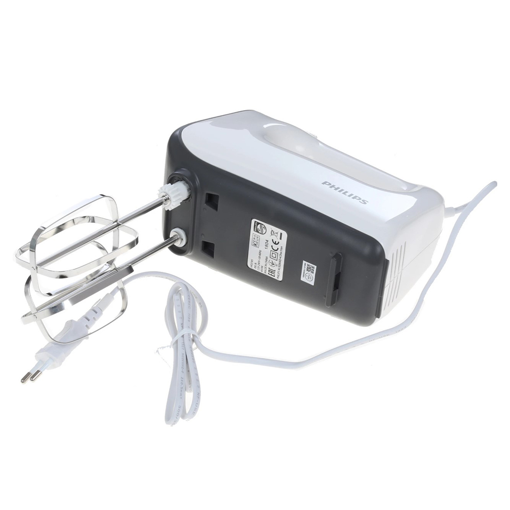 Миксер Стационарный Philips HR374500 / 5 скоростей / Белый photo 6