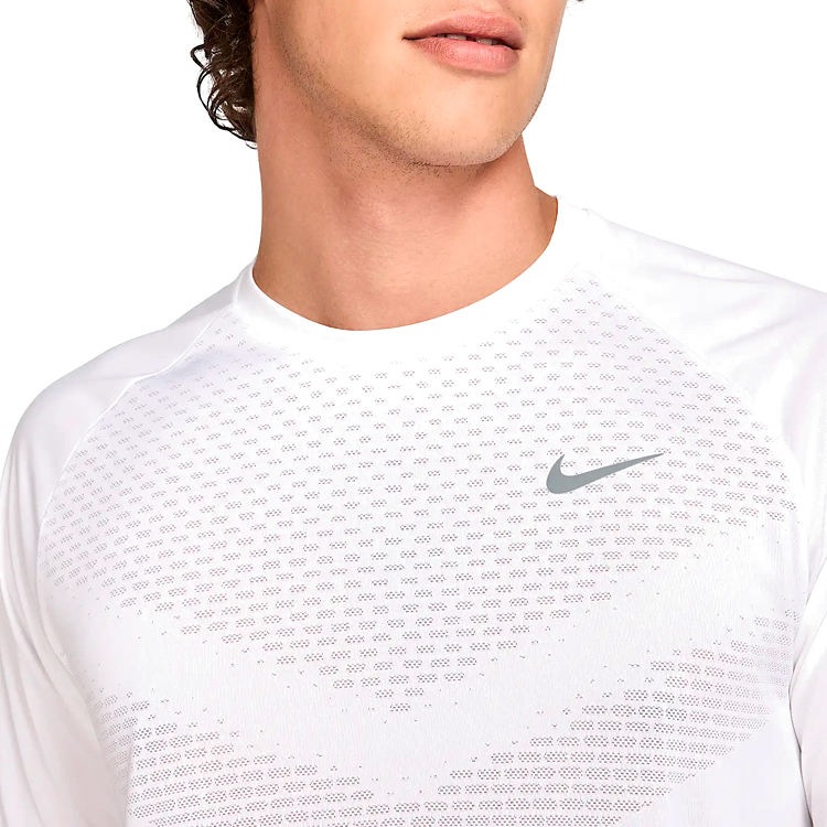 Tricou bărbătesc Nike M NK DFADV STRIDE SS TOP XXL Alb photo 2