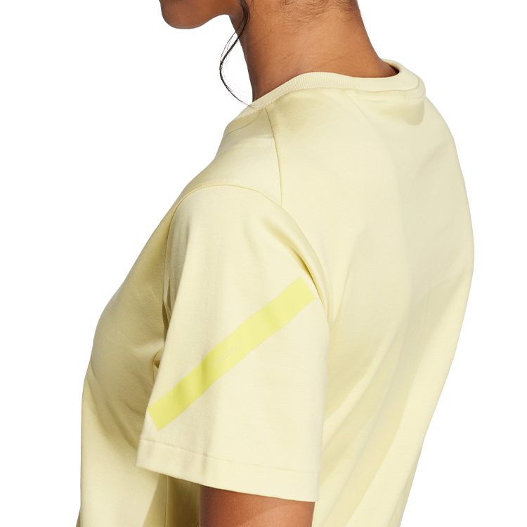 Tricou Adidas W Z.N.E. TEE XXS Galben Femei photo 3