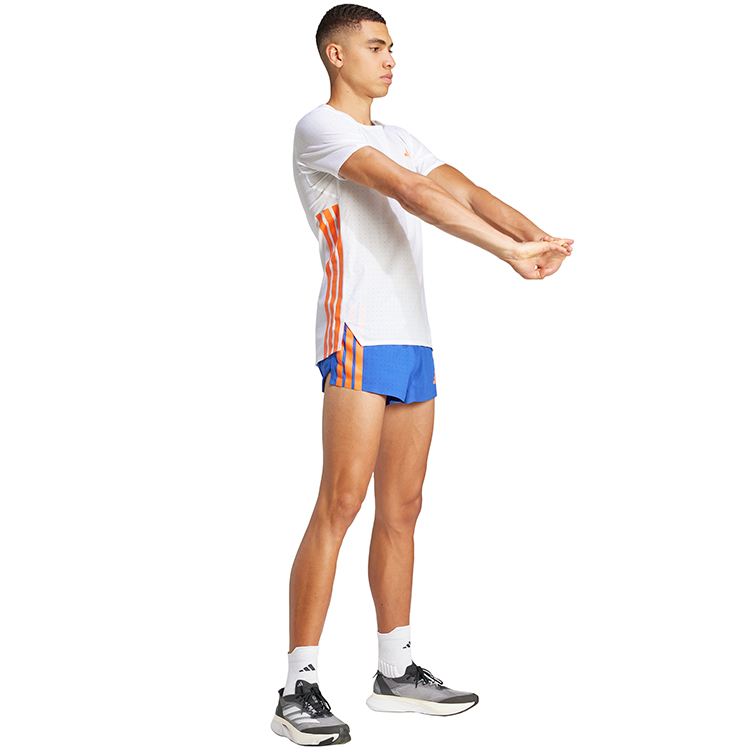 Tricou bărbătesc Adidas ADIZERO TEE M S Alb photo 6
