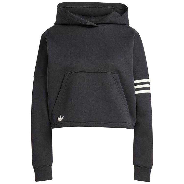 Hanorac Adidas NEUCL HOODIE XS Negru Femei photo 4