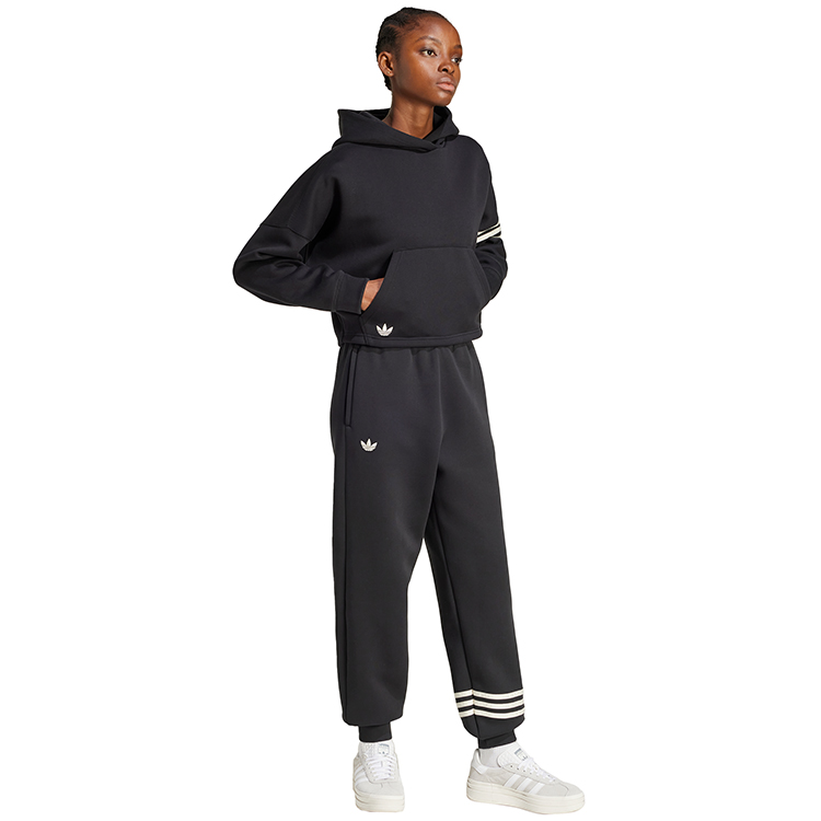 Hanorac Adidas NEUCL HOODIE XS Negru Femei photo 5