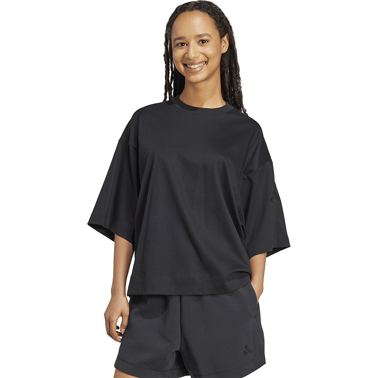 Футболка Adidas W ALL SZN SL T XXS Черный Женский photo 1