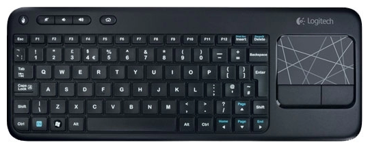 Tastatura fara fir Logitech K400 Wireless Touch