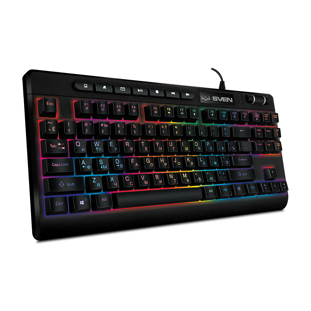 Клавиатура проводная Sven KB G 8200 / Мембранная photo 8
