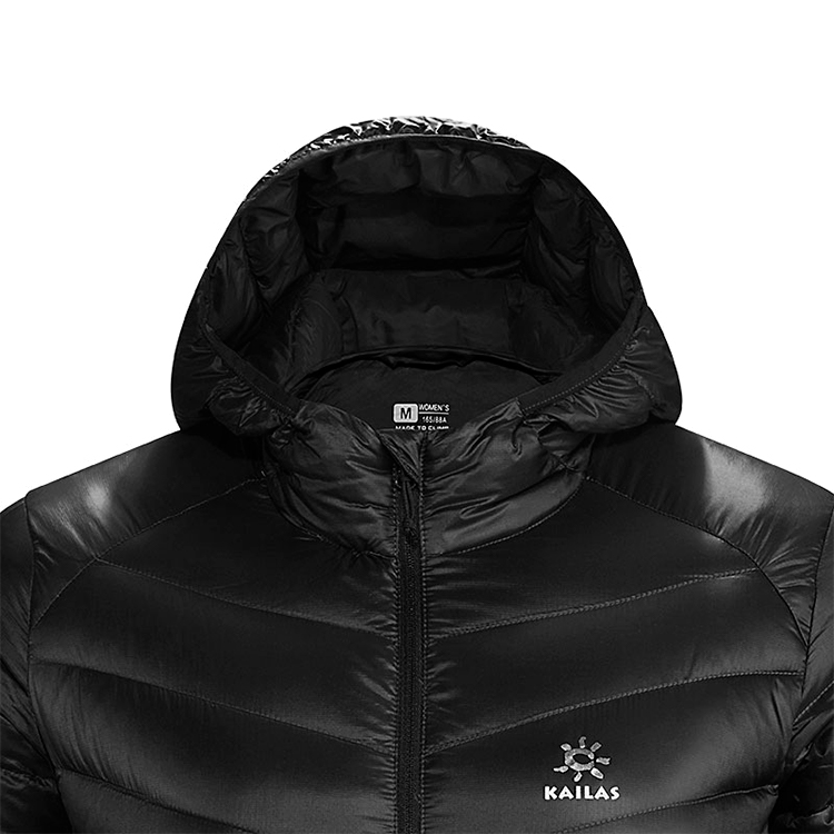 Scurta Kailas Lightweight Goose Down Hooded Jacket Womens S Negru Femei photo 3