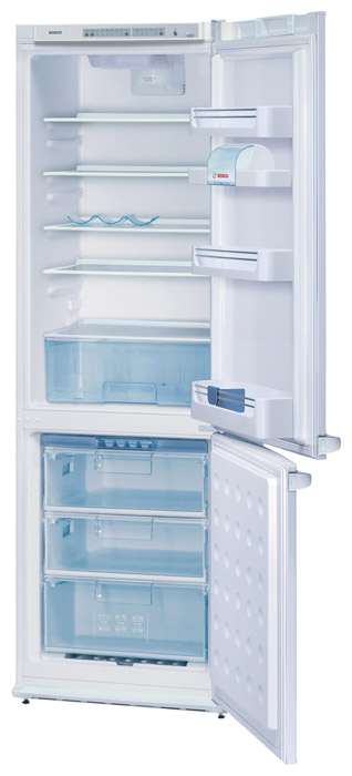 Холодильник двухдверный Bosch KGS 36V00 / 311 л / 186 см / A / Серый photo 1