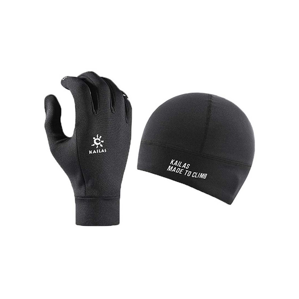 Manusi de alergare Kailas RUNNING SET Negru photo 2