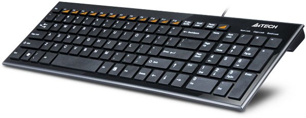 Клавиатура проводная A4Tech KX-100 / Мембранная photo 1