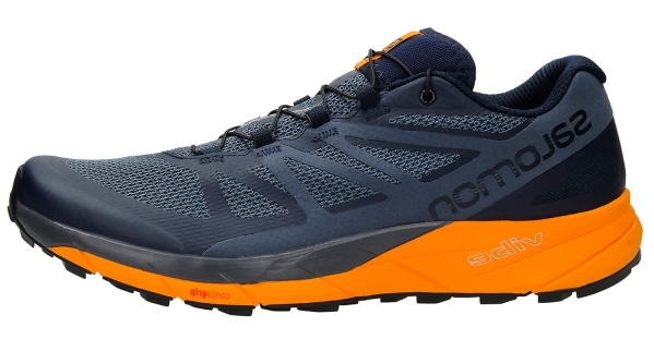 Кроссовки Salomon SENSE RIDE / Мужской / 42 / Темно-синий/Оранжевый photo 1 Кроссовки Salomon SENSE RIDE / Мужской / 42 / Темно-синий/Оранжевый photo 1