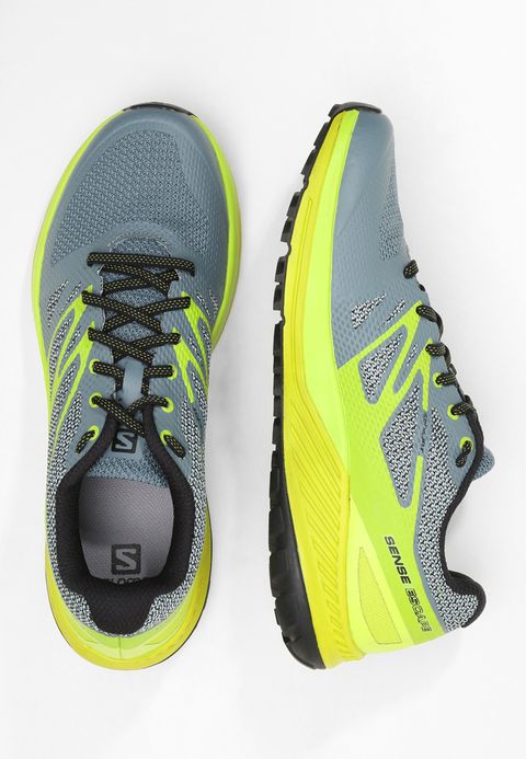 Incaltaminte Sport Salomon SENSE ESCAPE STORMY WEA/ACID LIME pt Barbati / 44 / Gri-verde photo 3