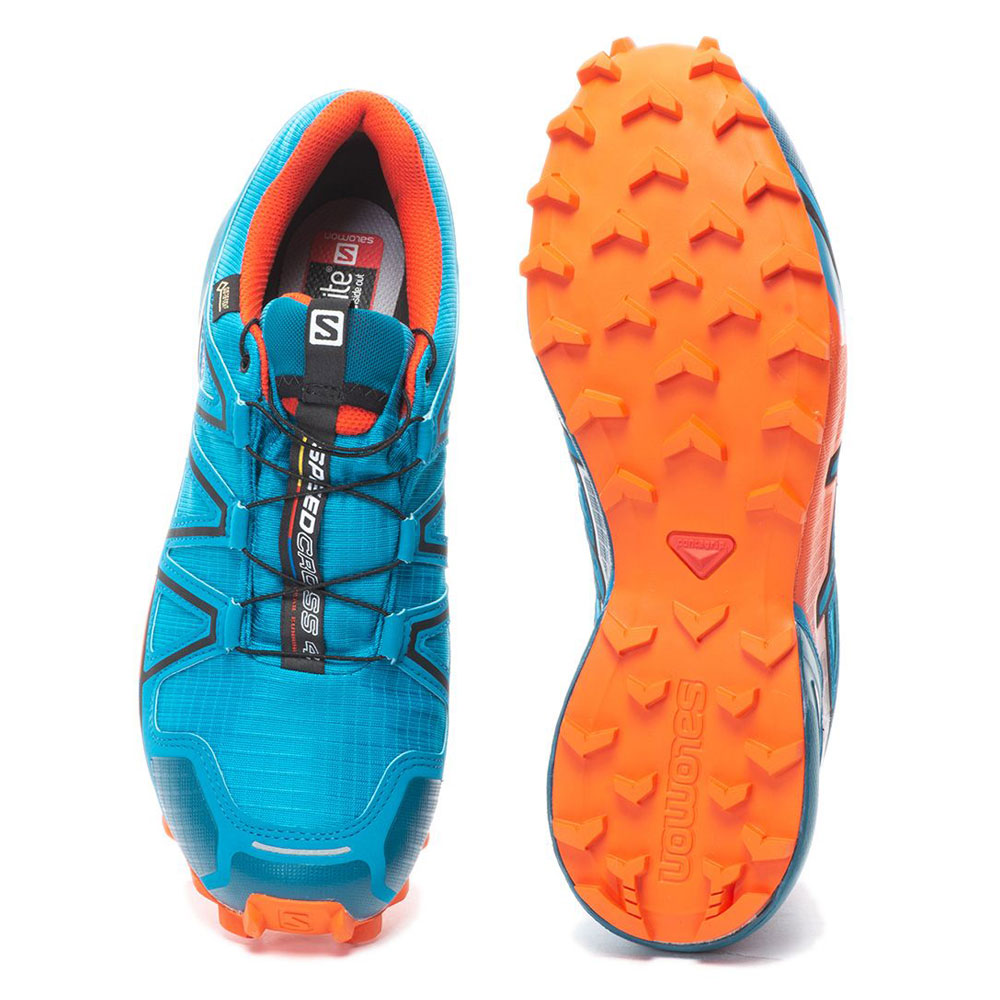 Кроссовки Salomon SPEEDCROSS 4 GTX / Мужской / 42 / Оранжевый/Синий photo 5