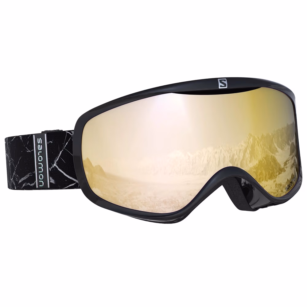 Masca ski Salomon SENSE BLACK MARBLE/SOLAR