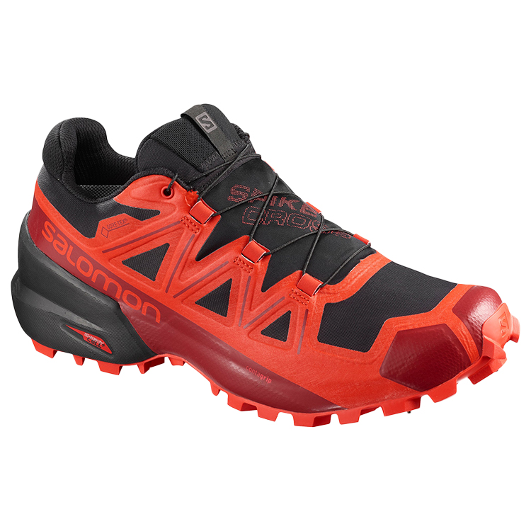Incaltaminte Sport Salomon SPIKECROSS 5 GTX pt Barbati / 42 / Negru-rosu photo 2